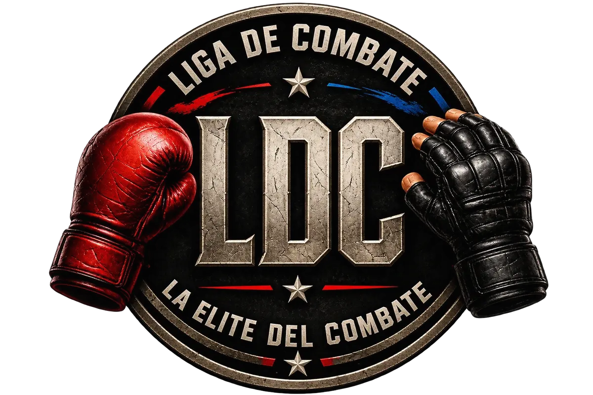 Escudo de LDC — Liga de Combate, la élite del combate · Asunción, Paraguay